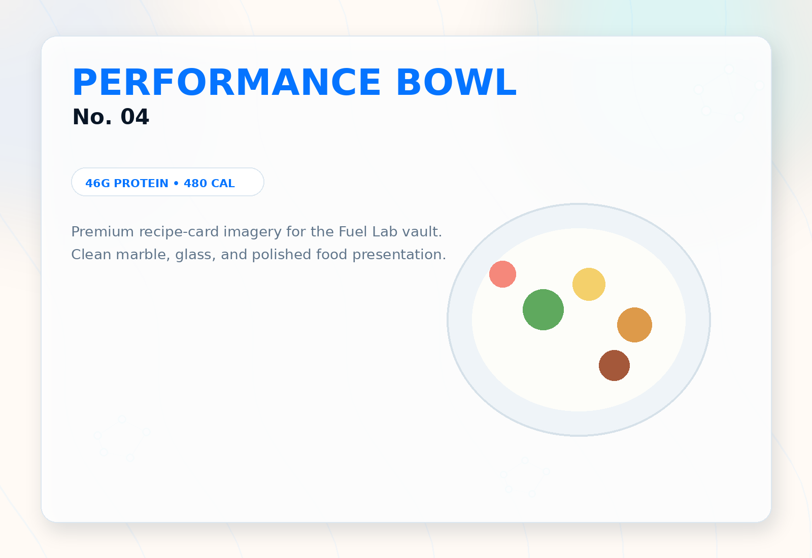 Performance meal bowl