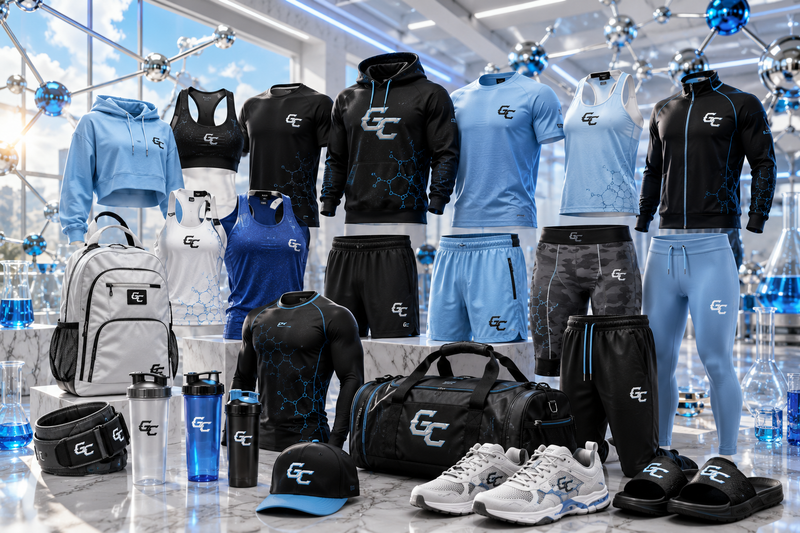 Gym Chemistry™ Apparel Collection - premium athletic apparel and gear