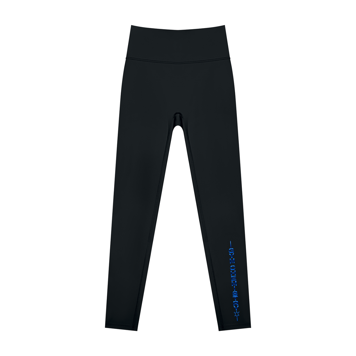 Women’s Lycra High Waisted Yoga Leggings , Black – Gym Chemistry apparel product photo