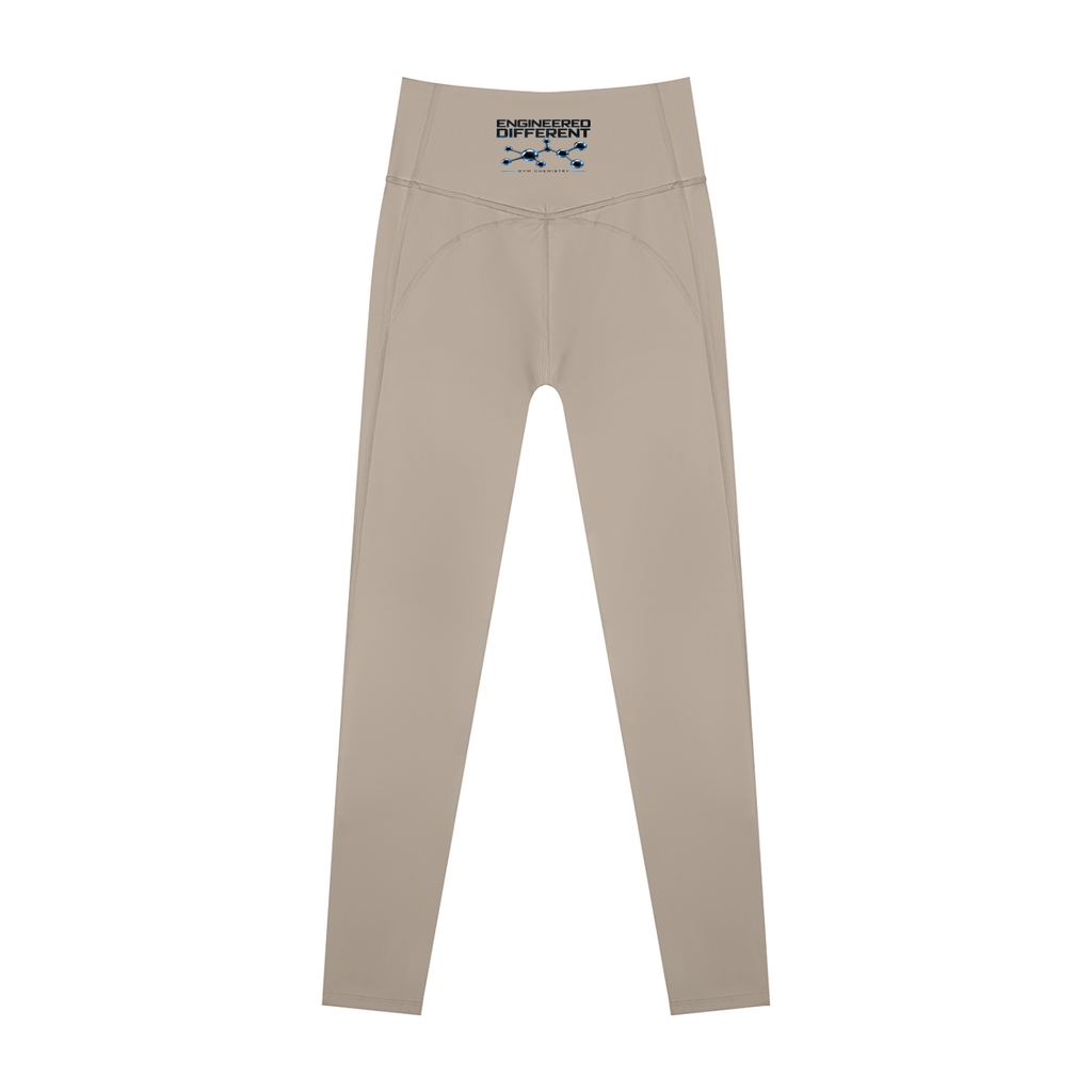 Form & Flow™ Lycra High Waisted Yoga Leggings — Khaki