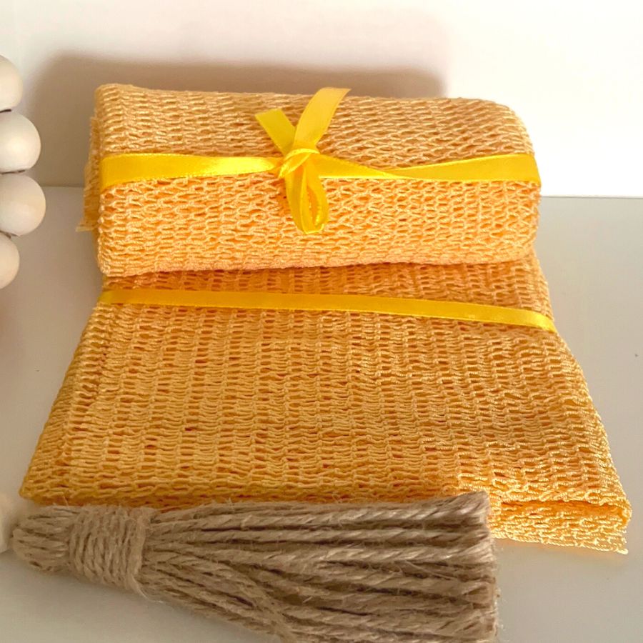 Exfoliating African Bath sponge/Net | GC Retreat Edit™