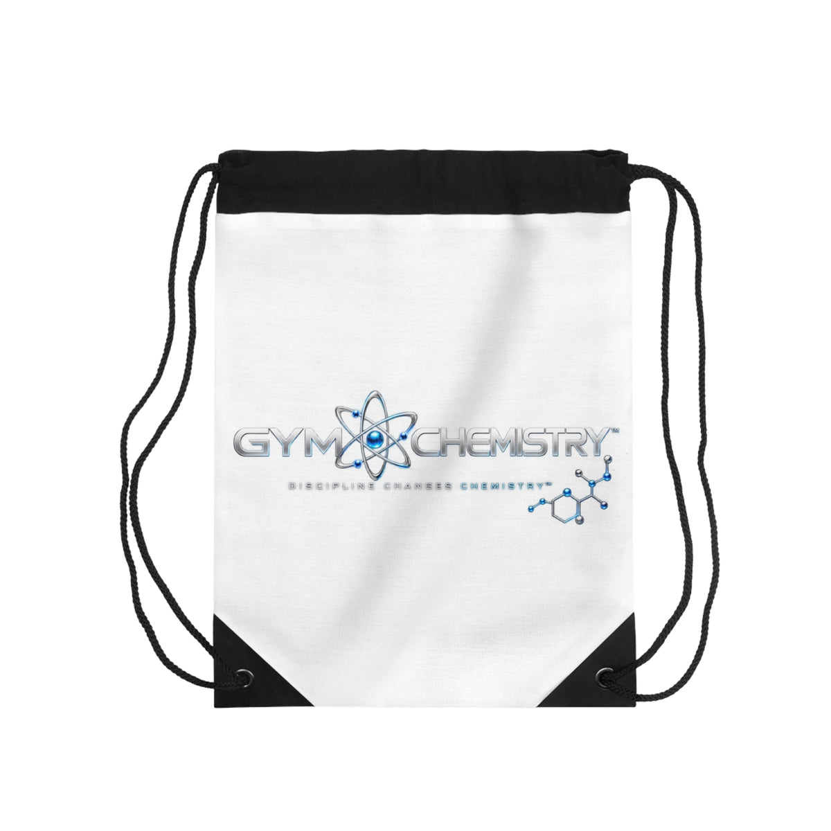 Gym Chemistry Quick Set drawstring gym bag — primary product view