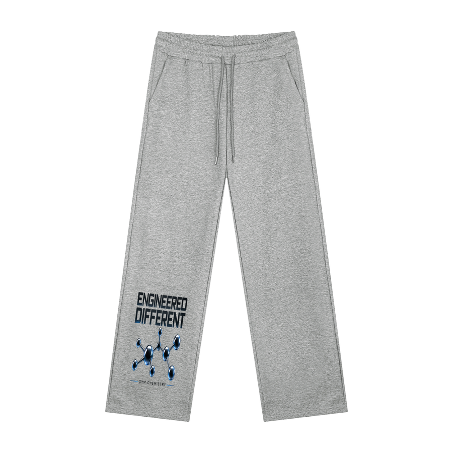 IN THE TRENCHES™ Unisex Heavyweight Sweatpants — Flower Gray