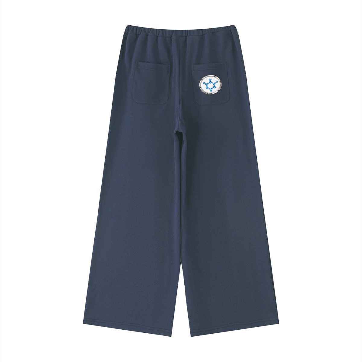 Everyday Flow™ Wide-Leg Sweats — Navy Blue