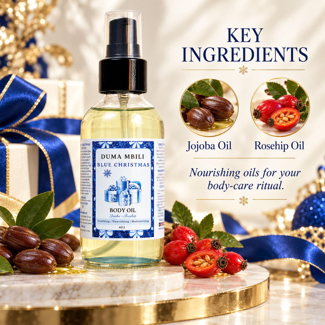 Blue Christmas Body Oil | GC Gift Lab™