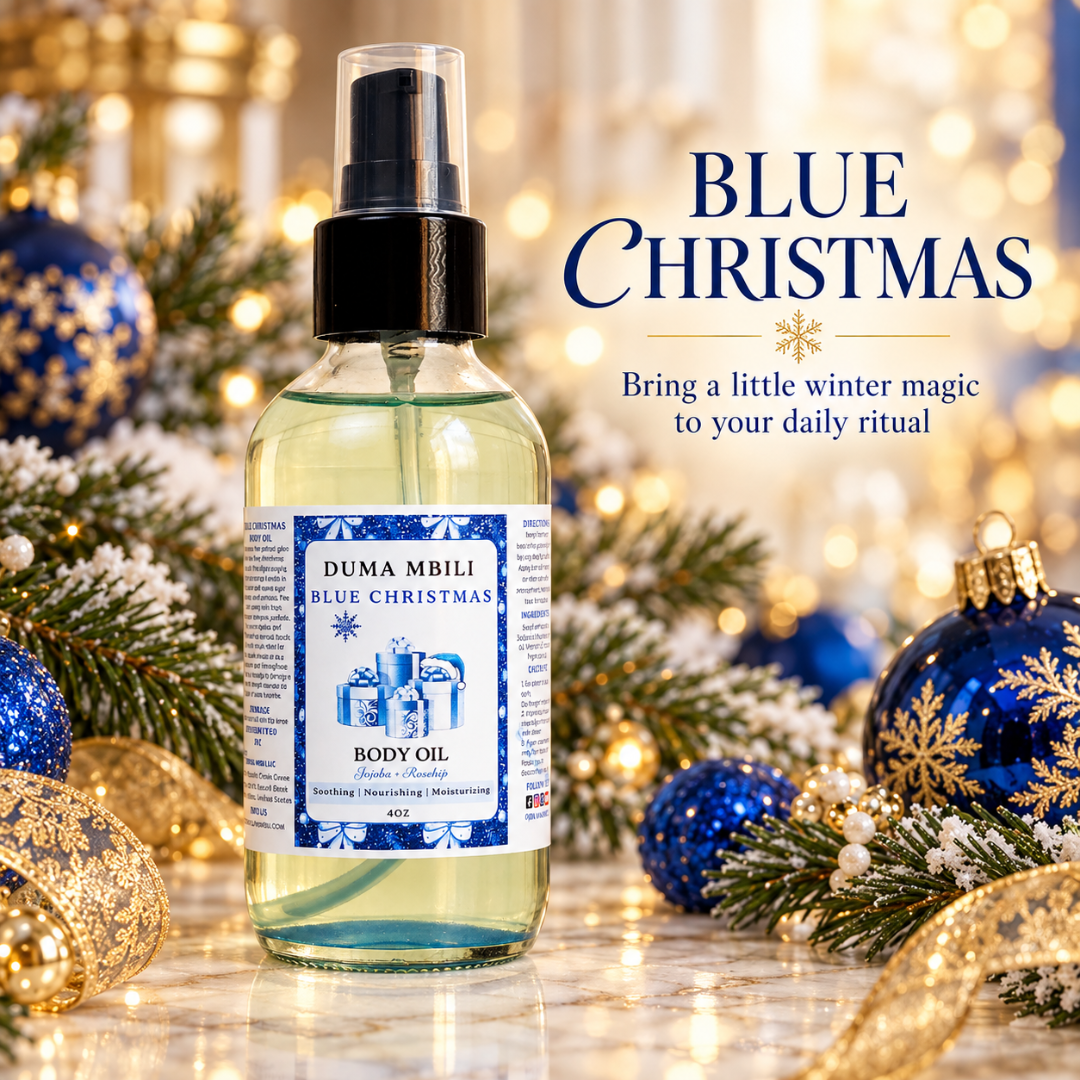 Blue Christmas Body Oil | GC Gift Lab™