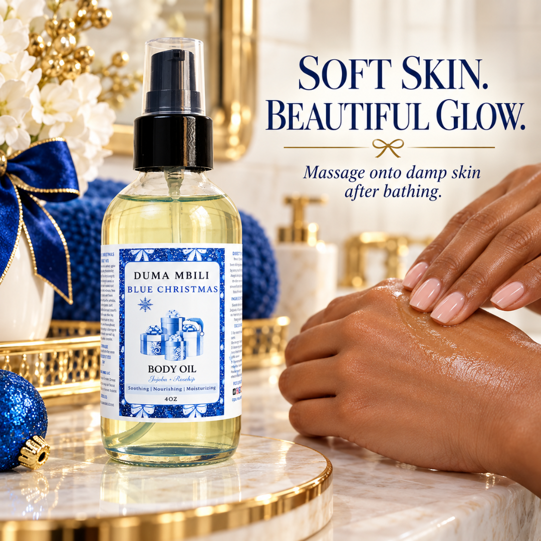 Blue Christmas Body Oil | GC Gift Lab™