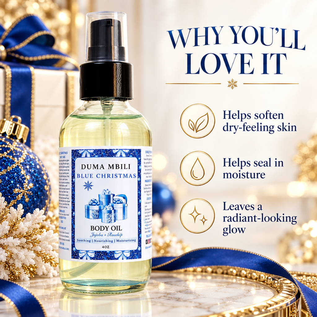Blue Christmas Body Oil | GC Gift Lab™