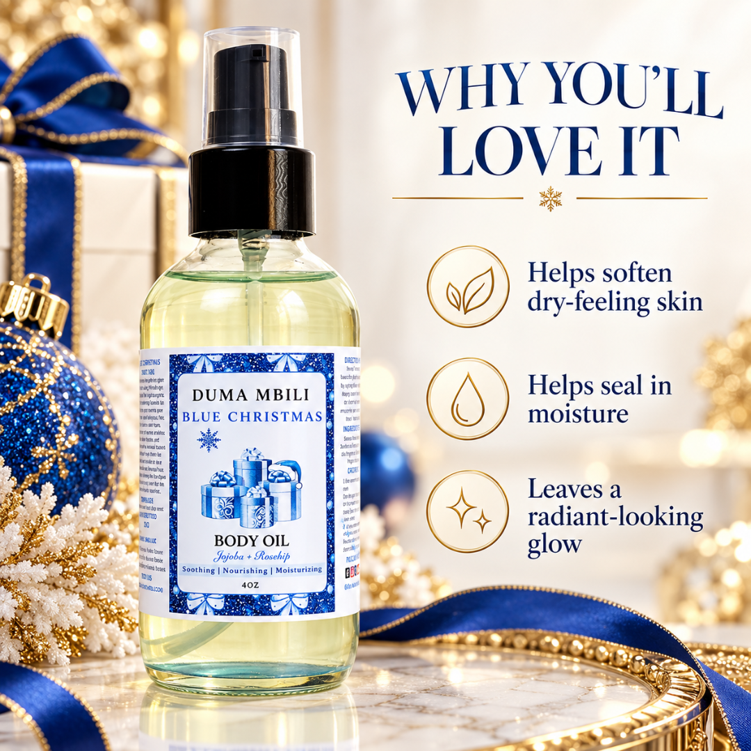Blue Christmas Body Oil | GC Gift Lab™