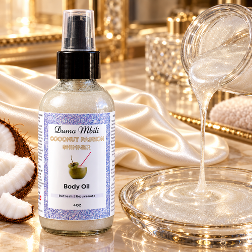 After Gym Retreat™ Coconut Passion Shimmer Body Oil | Gym Chemistry product photo