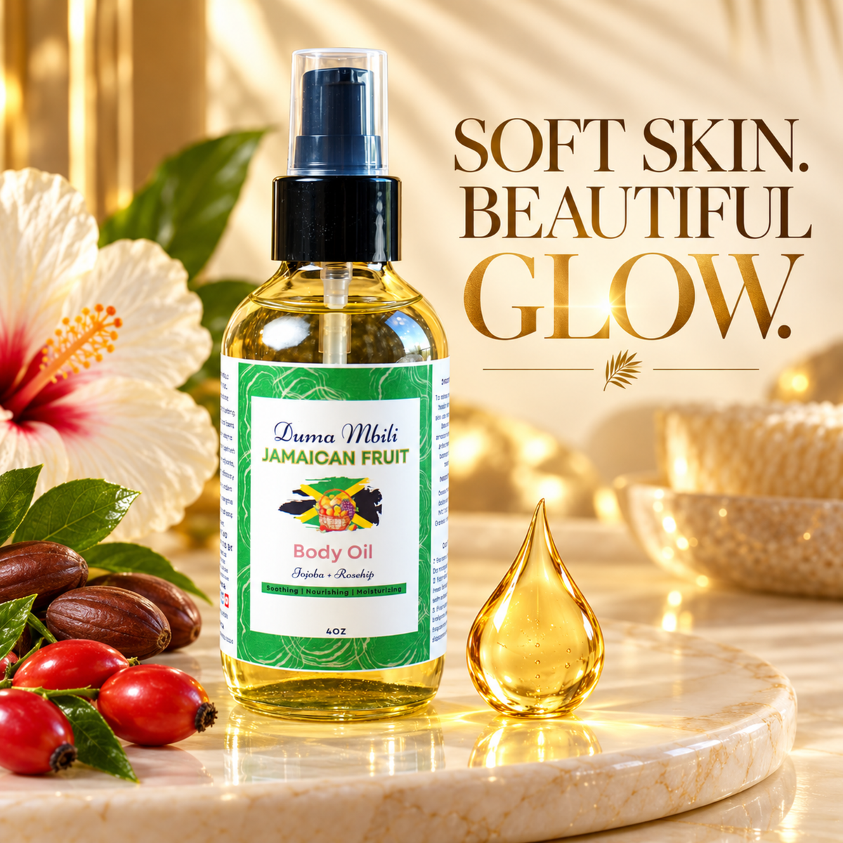 Jamaican Fruit Body Oil | GC Retreat Edit™