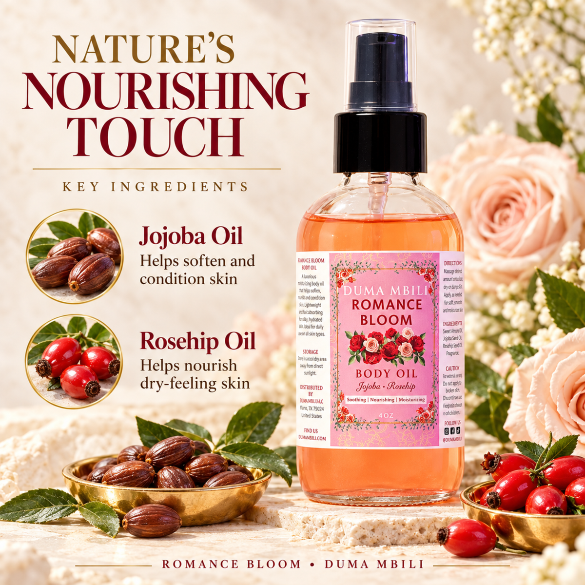 Romance Bloom Body Oil | GC Retreat Edit™