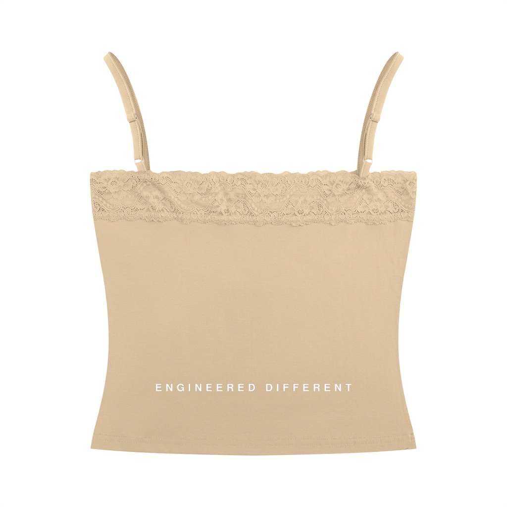 Women's Lace Trim Cami Tank Top