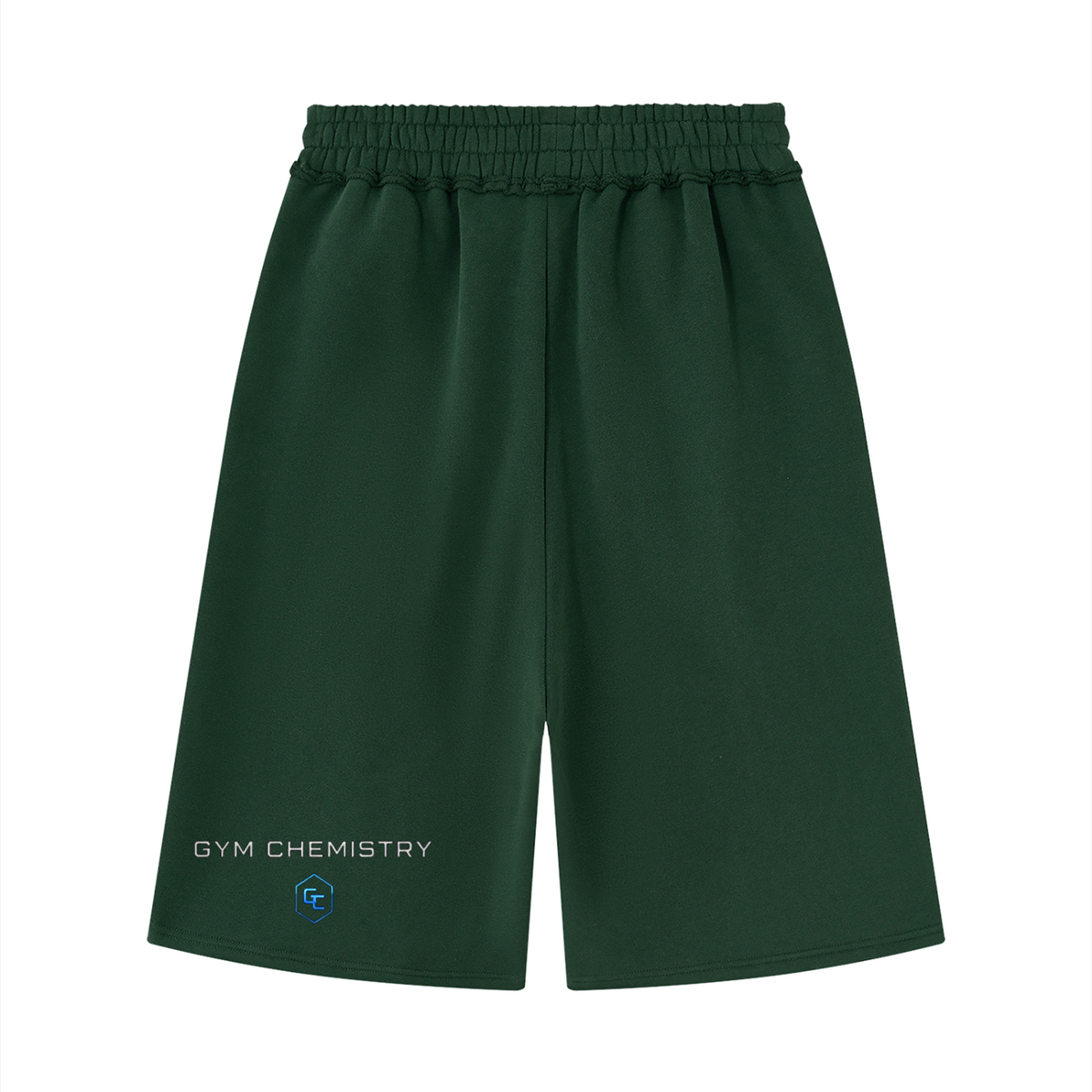 Unisex Raw Edge Fleece Shorts