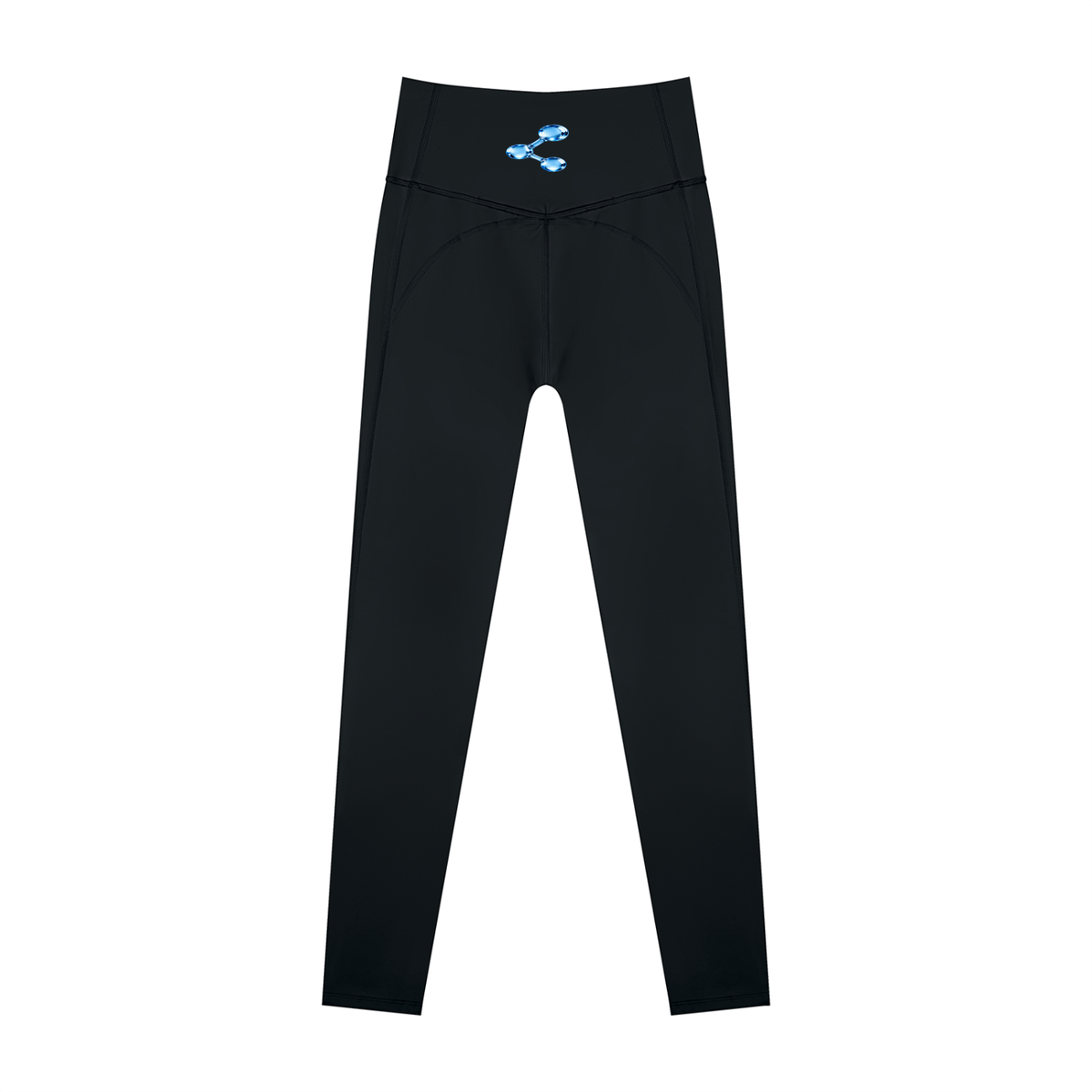 A Vibe™ Lycra High Waisted Yoga Leggings — Black
