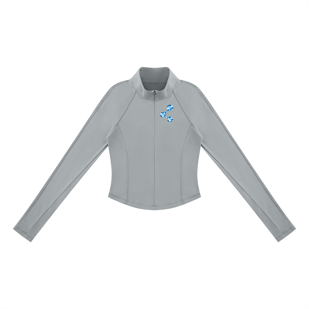 Women's Quarter-Zip Yoga T-Shirt