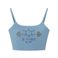 Gym Chemistry™ Core Formula Sports Bra — Gray Blue — primary product view