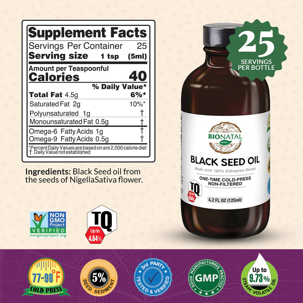 Gym Chemistry Health Lab™ Black Seed Ritual Oil — product image 3