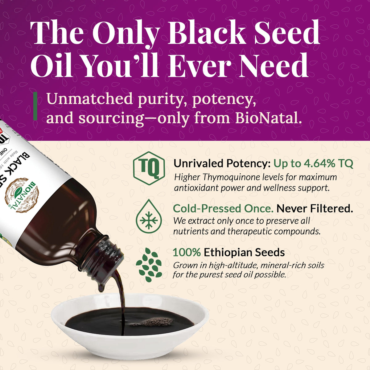 Gym Chemistry Health Lab™ Black Seed Ritual Oil — product image 6