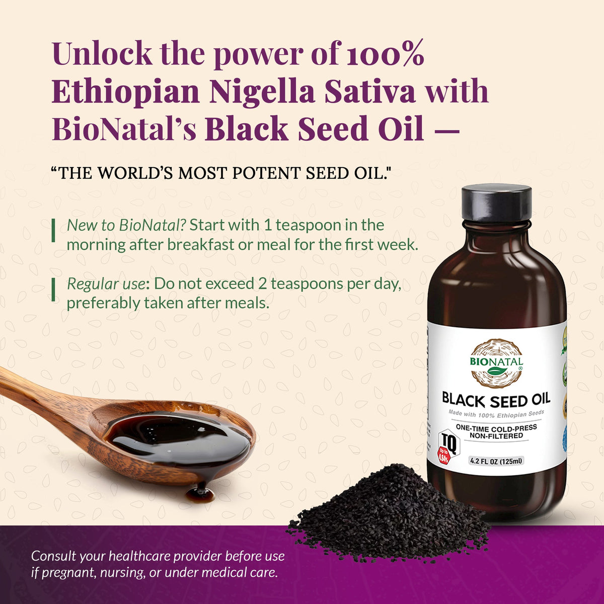 Gym Chemistry Health Lab™ Black Seed Ritual Oil — product image 9