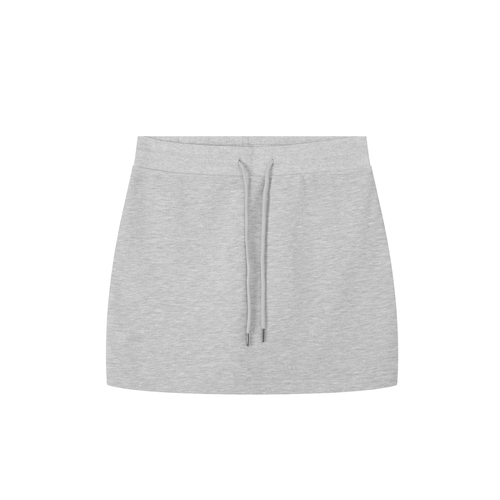 Essential Drawstring Skirt , Flower Gray – Gym Chemistry apparel product photo