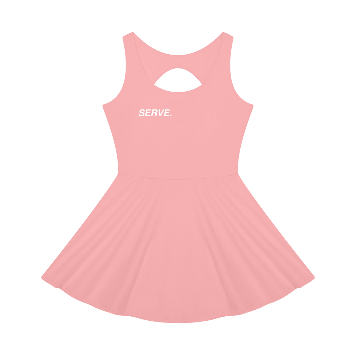 SERVE.™ — Open-Back Ace Dress — Pink | Gym Chemistry product photo