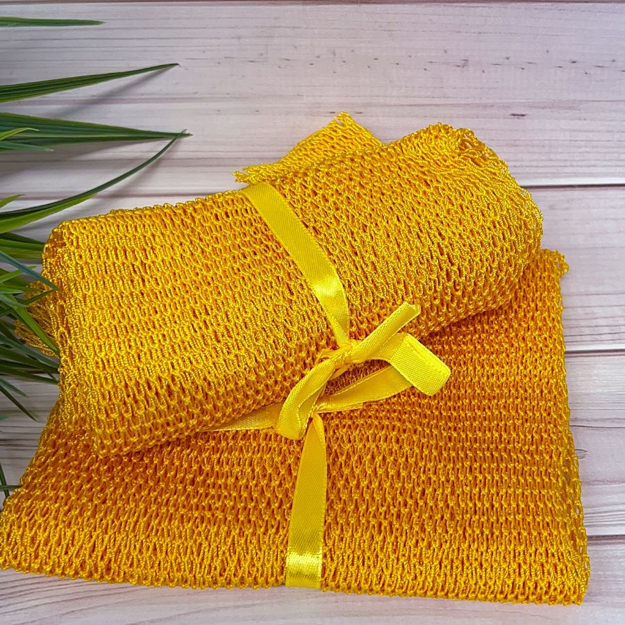 Exfoliating African Bath sponge/Net | GC Retreat Edit™