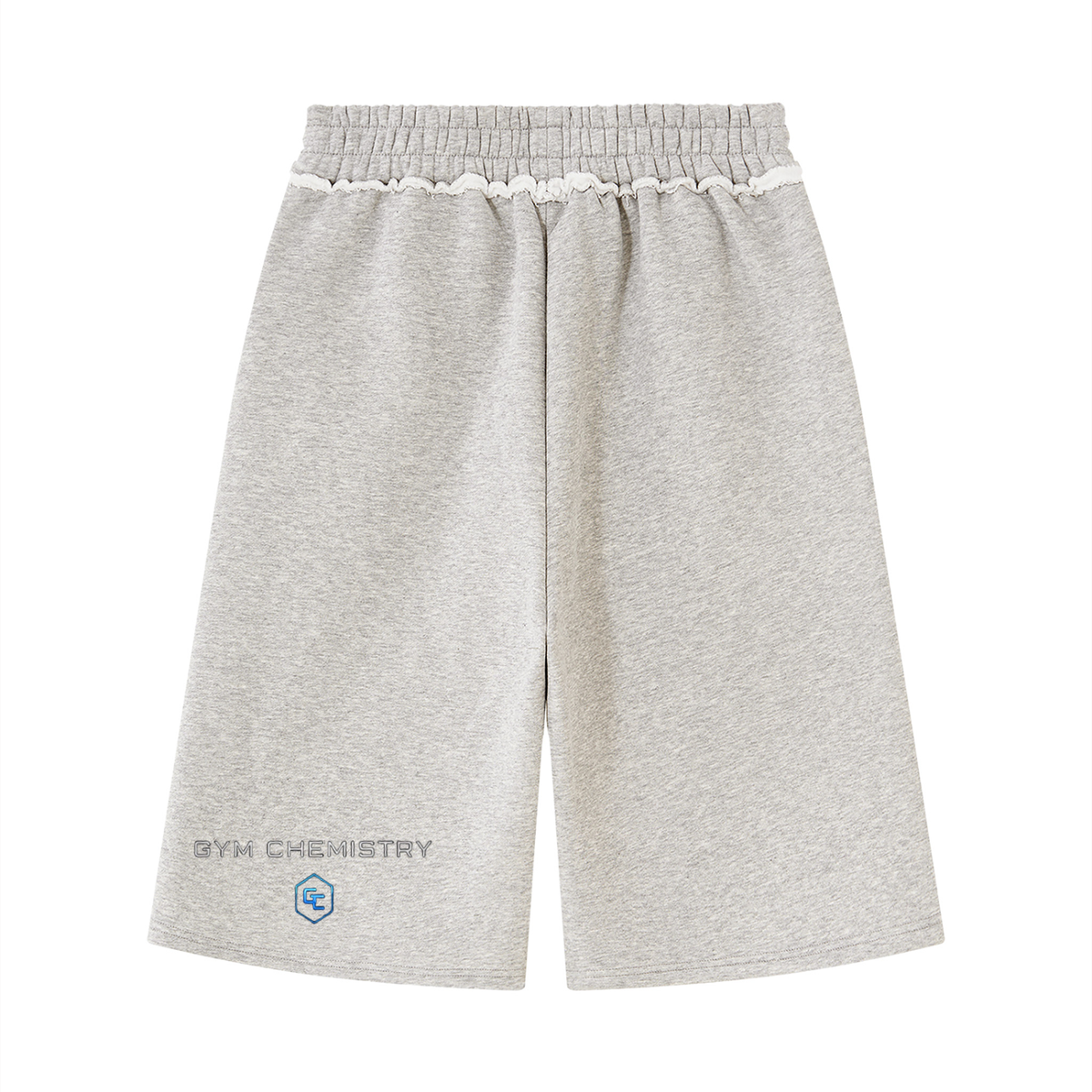 Unisex Raw Edge Fleece Shorts