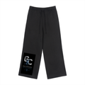 Fleece Drawstring Straight-Leg Sweatpants