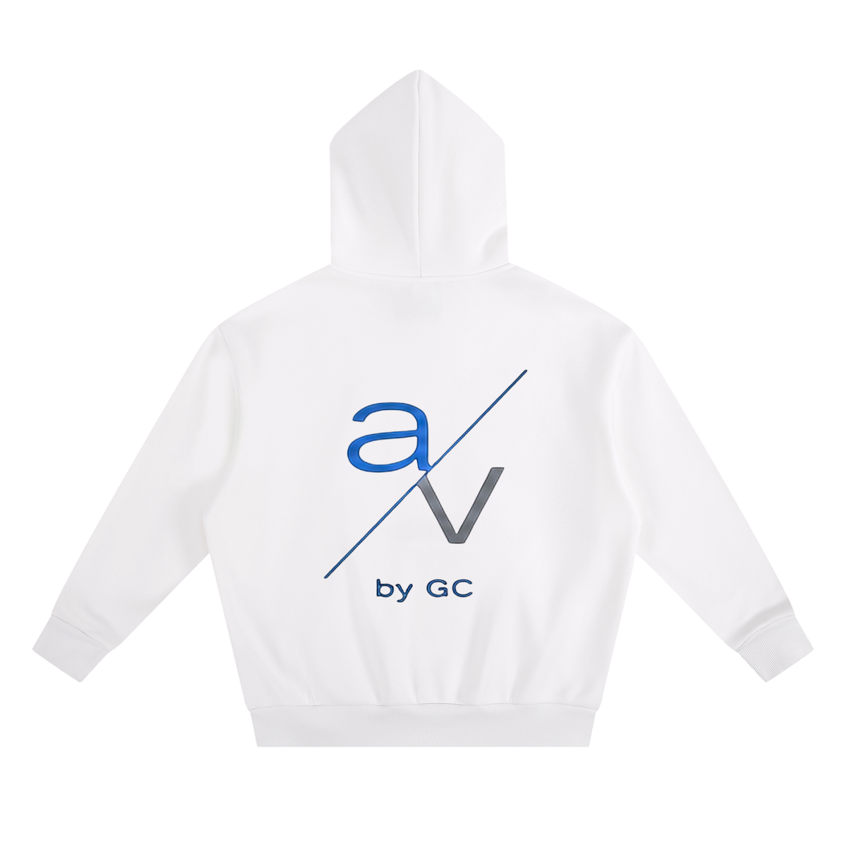 A Vibe™ Heavyweight Boxy Fleece Hoodie — White
