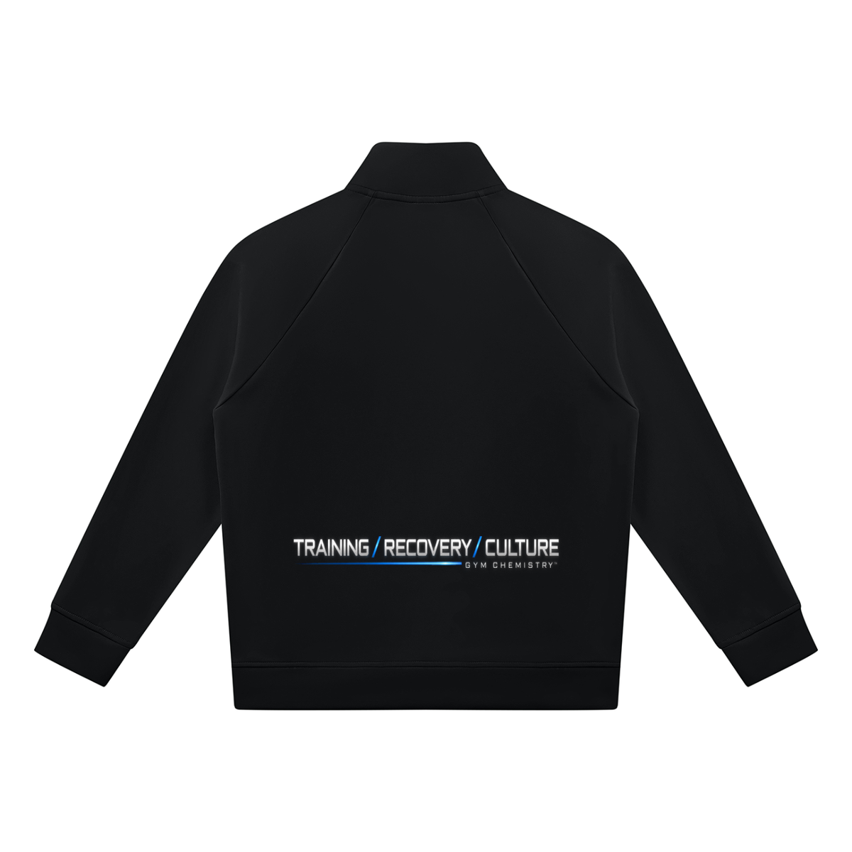 Gym Chemistry™ Stand-Collar Track Jacket — Black