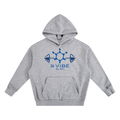 Essential Heavyweight Boxy Fleece Hoodie , Flower Gray – Gym Chemistry apparel product photo