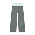 Form & Flow™ Colorblock High-Rise Pants — Dark Gray with Light Blue