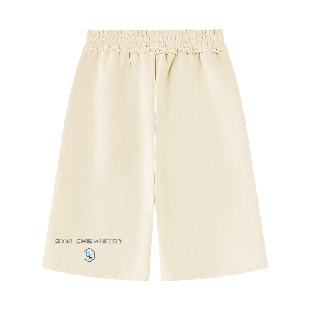 Unisex Raw Edge Fleece Shorts