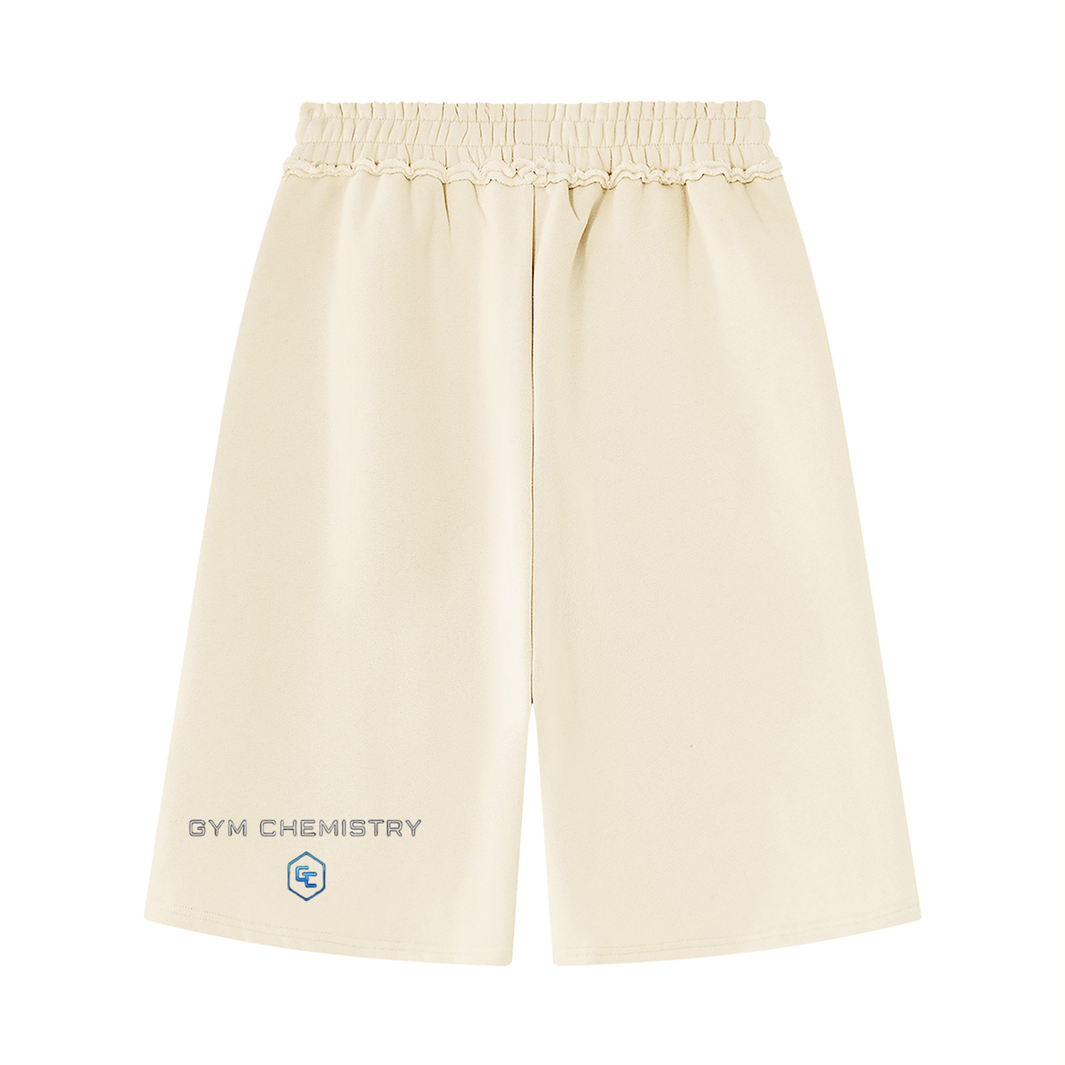 Unisex Raw Edge Fleece Shorts