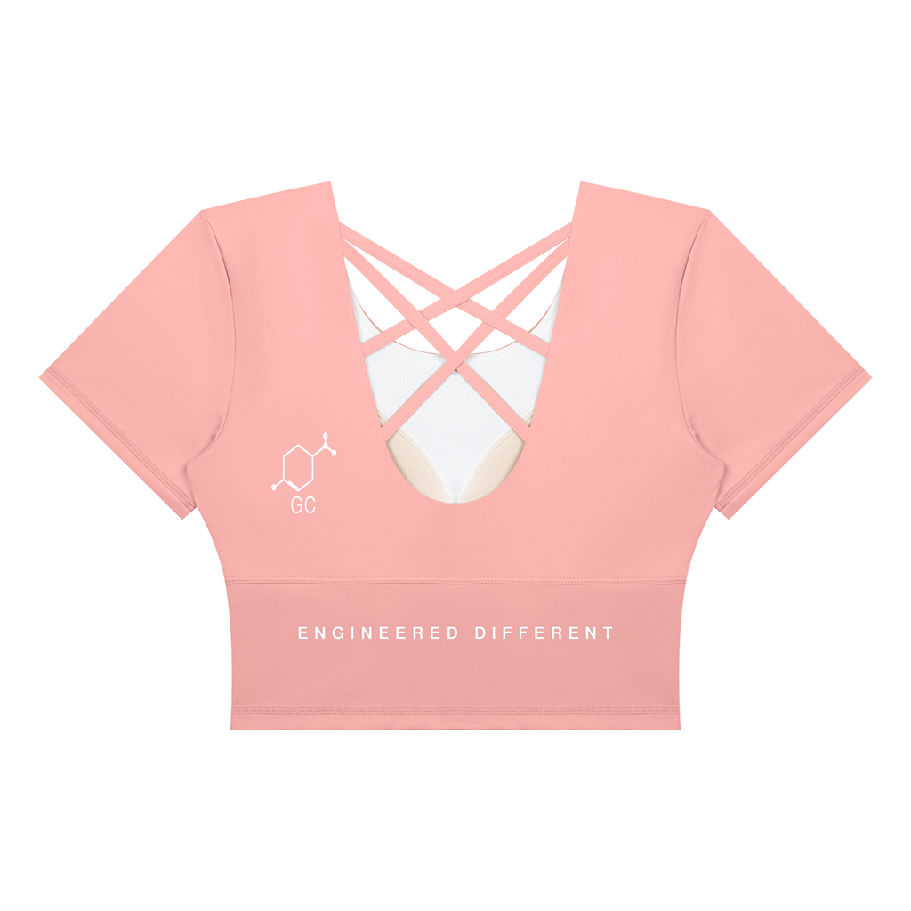 Women's Crop Yoga T-Shirt