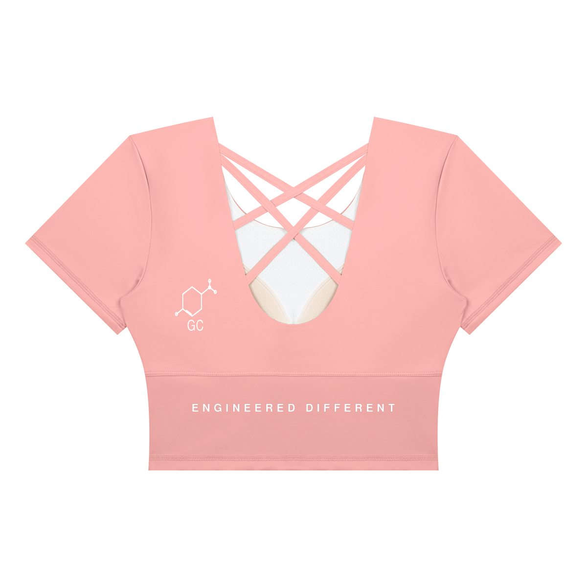 Women's Crop Yoga T-Shirt