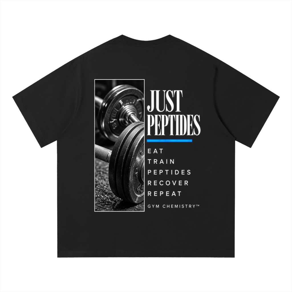 Gym Chemistry™ Quick-Dry Relaxed Training Tee — Black