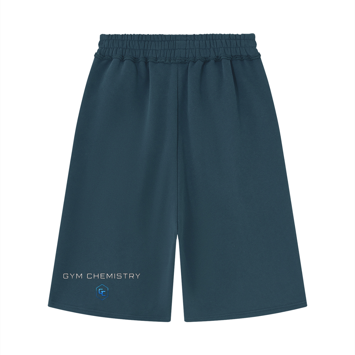 Unisex Raw Edge Fleece Shorts