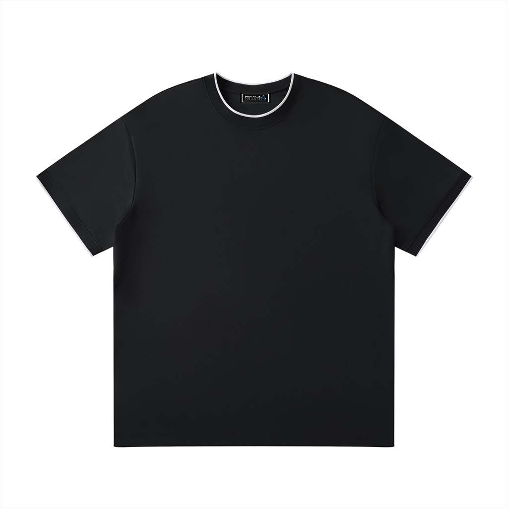 Gym Chemistry™ Molecular Graphic Signature Tee — Black