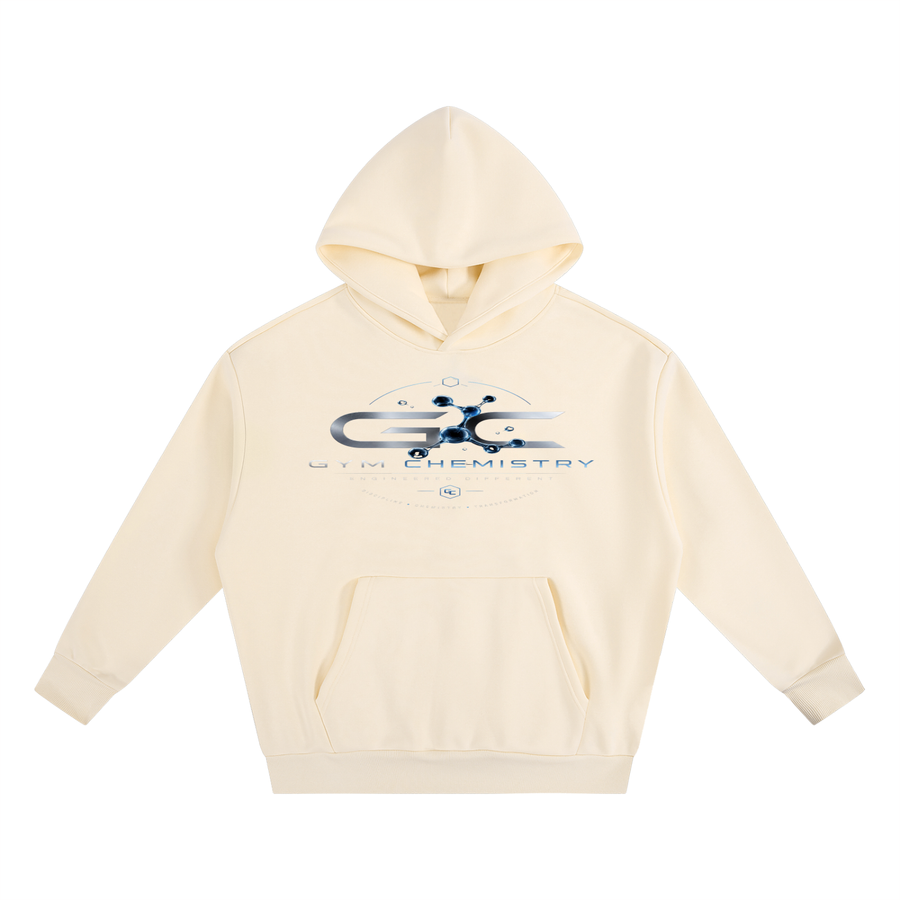 A Vibe™ Heavyweight Boxy Fleece Hoodie — Light Apricot