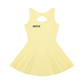 SERVE.™ | Open-Back Ace Dress — Yellow