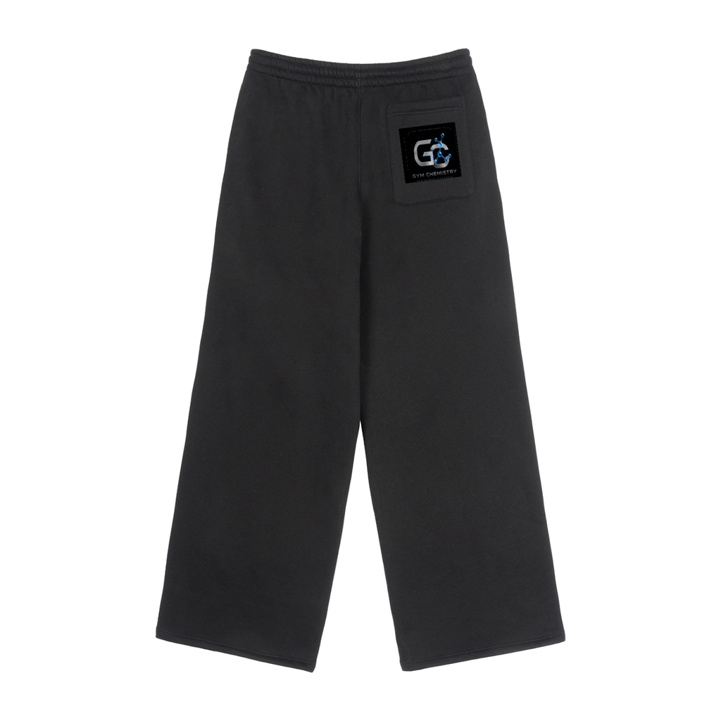 Fleece Drawstring Straight-Leg Sweatpants