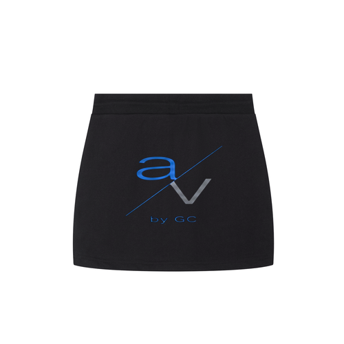 A Vibe™ Drawstring Skirt — Black