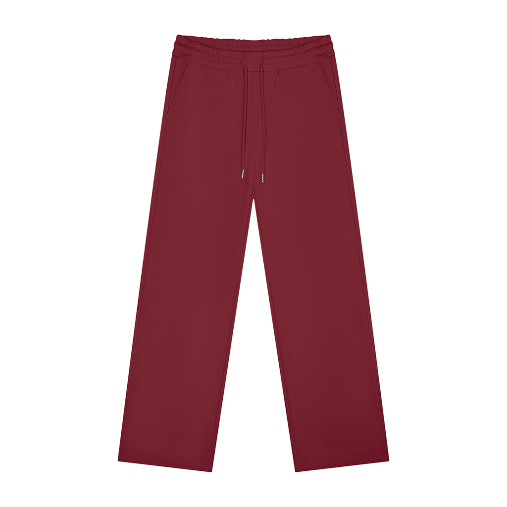 Unisex Heavyweight Sweatpants , Wine Red – Gym Chemistry apparel product photo