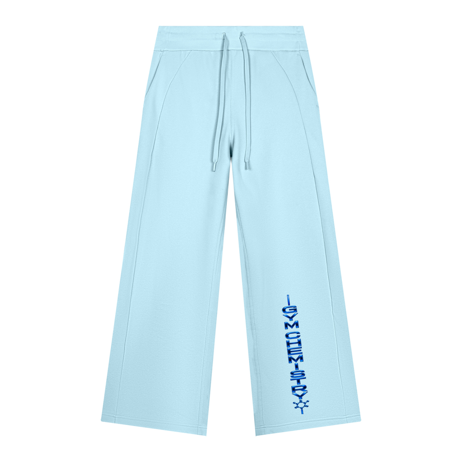 Everyday Flow™ Wide Leg Fleece Sweatpants — Sky Blue