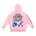 Gym Chemistry™ Your Favorite Peptide Person Snow-Wash Hoodie — Pink