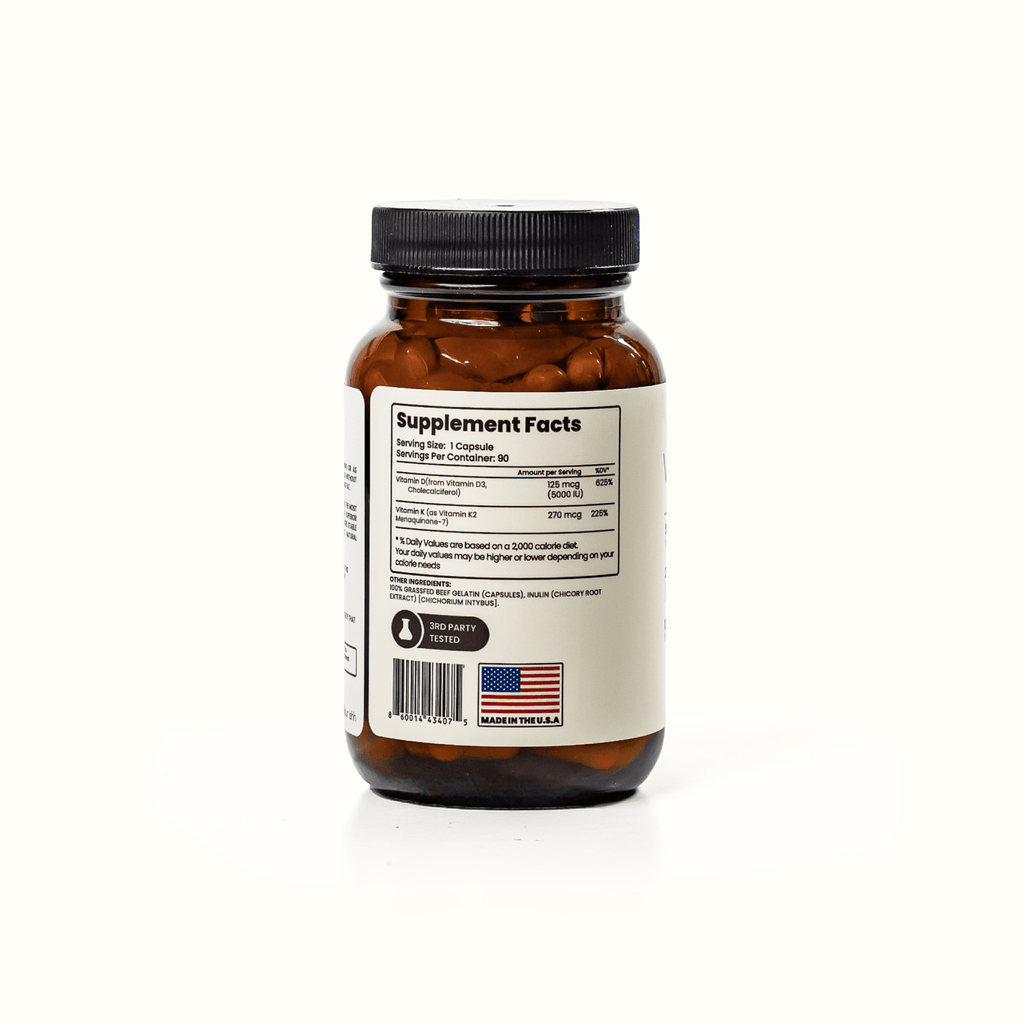 Gym Chemistry Daily Wellness™ PÜR-ISHH Vitamin D3 + K2