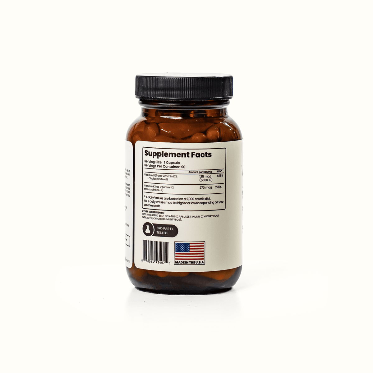 Gym Chemistry Daily Wellness™ PÜR-ISHH Vitamin D3 + K2