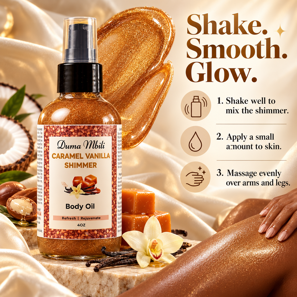 Caramel Vanilla Shimmer Body Oil | GC Retreat Edit™